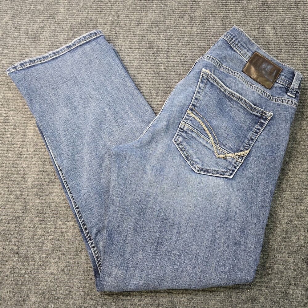 Reclaim Relaxed Straight Jeans Men's 34s Blue Denim 34x30 Pants